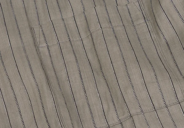 Y's for men Silk Cotton Striped Weave Shirt K-166745_007