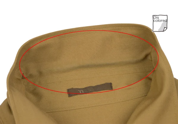 Y's for men Wool Cotton Shirt K-166746_006