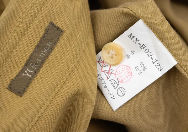 Y's for men Wool Cotton Shirt K-166746_017