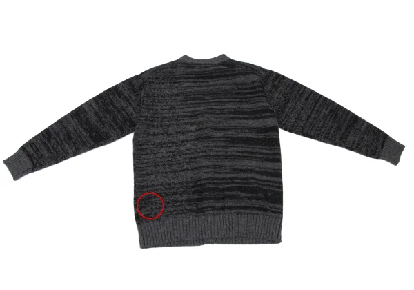 Y's for men Wool Melange Knit Cardigan K-166748_009