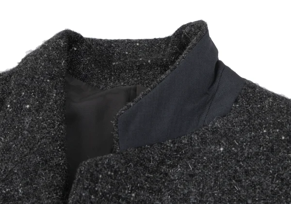 Y's Wool Nylon Tweed Tailored Jacket K-166750_005