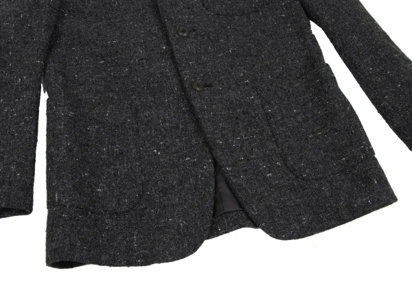 Y's Wool Nylon Tweed Tailored Jacket K-166750_011