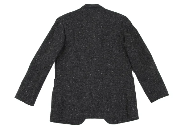 Y's Wool Nylon Tweed Tailored Jacket K-166750_017