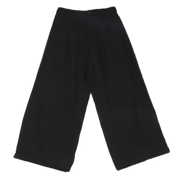 Y's Rayon Blend Wide Pants Black M K-166751_001