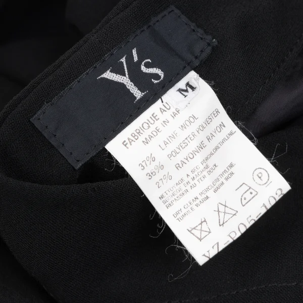 Y's Rayon Blend Wide Pants K-166751_012