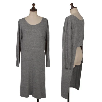 Yohji Yamamoto FEMME Rayon Blend front Long T Shirt