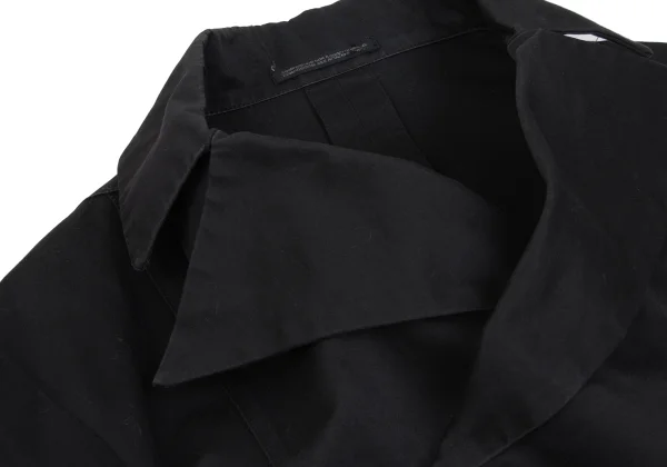 Yohji Yamamoto FEMME Cotton Peak Lapel Double Jacket K-166754_005