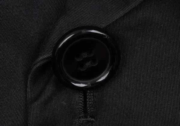 Yohji Yamamoto FEMME Cotton Peak Lapel Double Jacket K-166754_006