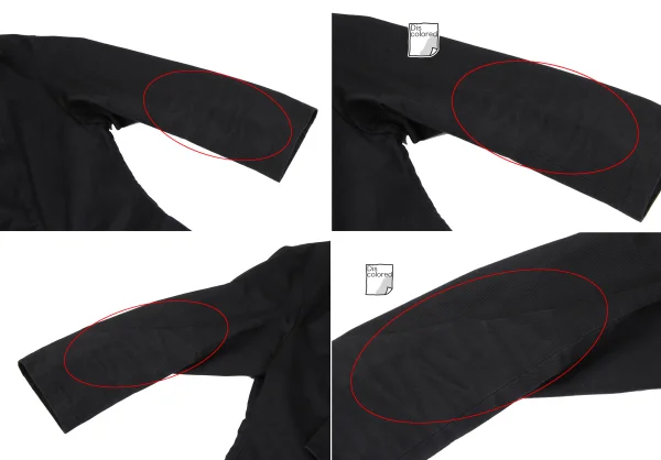 Yohji Yamamoto FEMME Cotton Peak Lapel Double Jacket K-166754_007