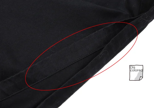 Yohji Yamamoto FEMME Cotton Front Slit Skirt K-166755_007