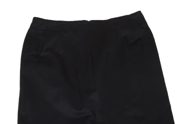 Yohji Yamamoto FEMME Cotton Front Slit Skirt K-166755_009