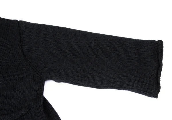 Yohji Yamamoto FEMME Alpaca Reversible Knit Jacket K-166757_006