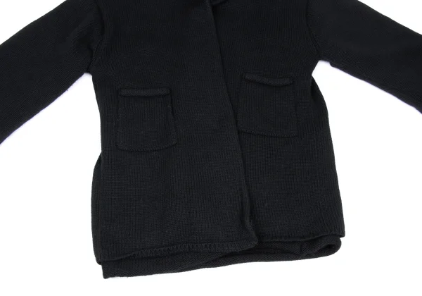 Yohji Yamamoto FEMME Alpaca Reversible Knit Jacket K-166757_008