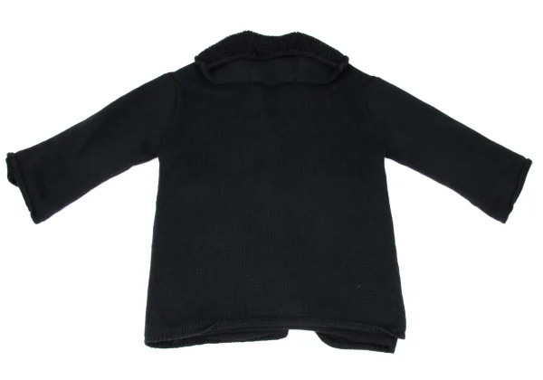 Yohji Yamamoto FEMME Alpaca Reversible Knit Jacket K-166757_013