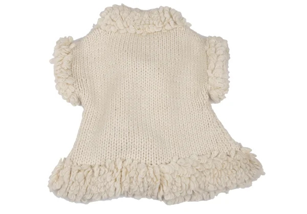 Yohji Yamamoto FEMME Loop Knit Trimmed Jacket K-166758_008