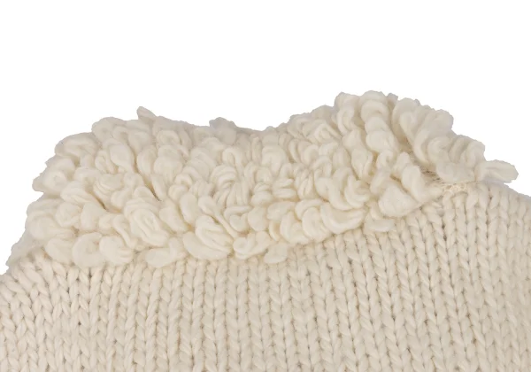 Yohji Yamamoto FEMME Loop Knit Trimmed Jacket K-166758_009