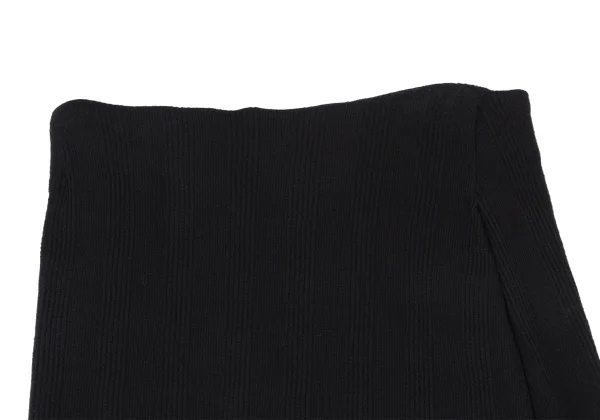 Yohji Yamamoto FEMME Wool Blend Checker Knit Jacket & Skirt K-166761_014