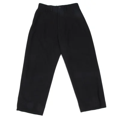 Yohji Yamamoto FEMME Wool Melton Pants
