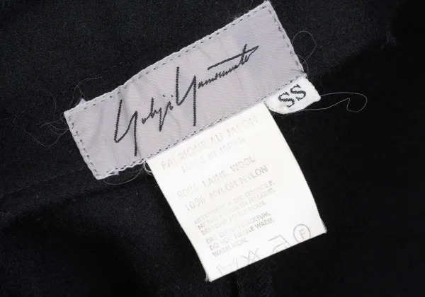 Yohji Yamamoto FEMME Wool Melton Pants K-166763_013