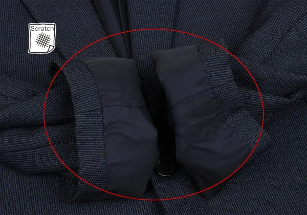 COMME des GARCONS HOMME DEUX Wool Texture Jacket K-166766_007