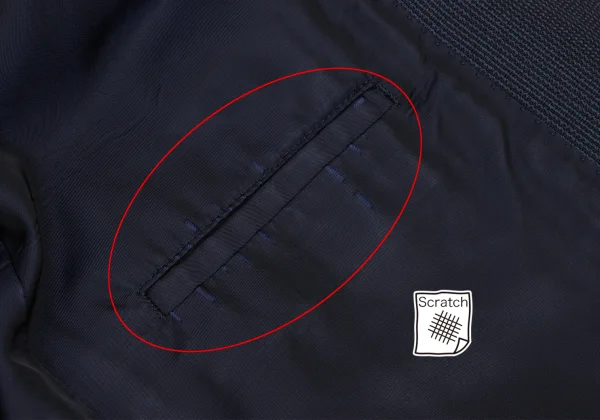 COMME des GARCONS HOMME DEUX Wool Texture Jacket K-166766_013