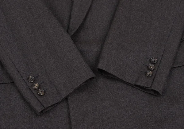 COMME des GARCONS HOMME DEUX Shadow Stripe Wool Jacket K-166767_006