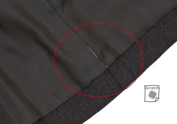 COMME des GARCONS HOMME DEUX Shadow Stripe Wool Jacket K-166767_011