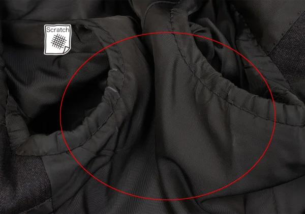 COMME des GARCONS HOMME DEUX Shadow Stripe Wool Jacket K-166767_014