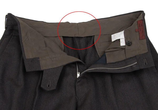 COMME des GARCONS HOMME DEUX Shadow Stripe Wool Pants K-166768_005