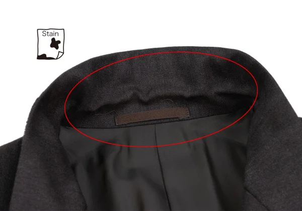 COMME des GARCONS HOMME DEUX Shadow Stripe Wool Jacket & Pants K-166769_004