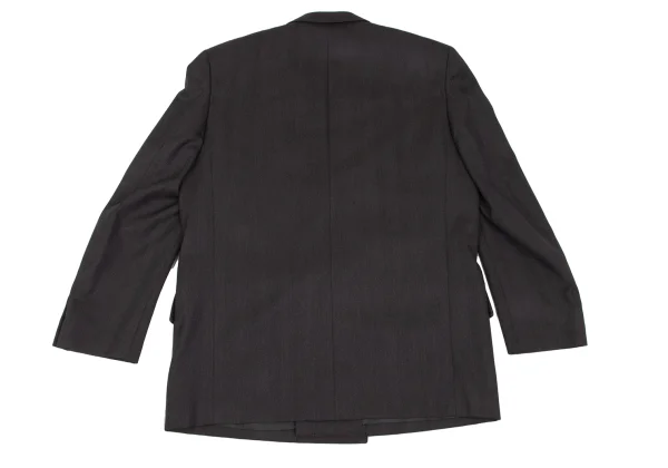 COMME des GARCONS HOMME DEUX Shadow Stripe Wool Jacket & Pants K-166769_010