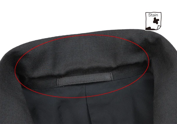 COMME des GARCONS HOMME DEUX Wool Double Breasted Jacket K-166770_003