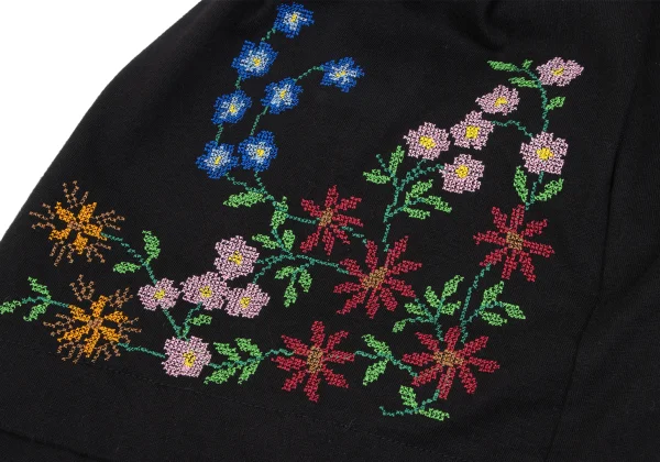 tao Frill Pocket Floral Embroidery Top K-166779_012