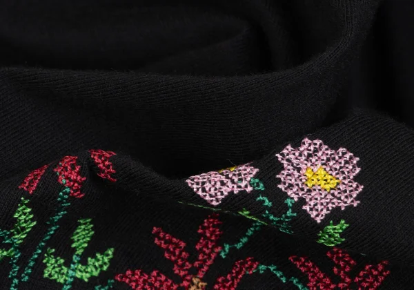 tao Frill Pocket Floral Embroidery Top K-166779_013