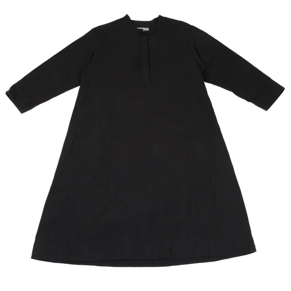 MARGARET HOWELL Pull-over Stand-collar Shirt Dress K-166780_002
