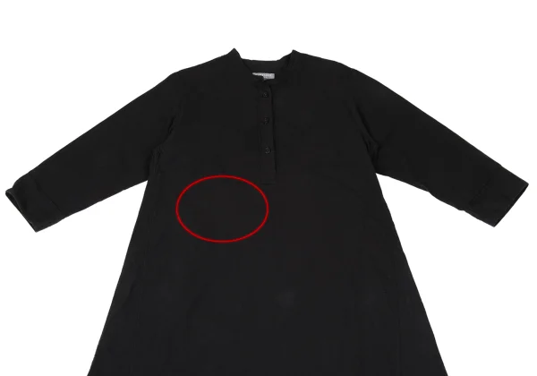 MARGARET HOWELL Pull-over Stand-collar Shirt Dress K-166780_003