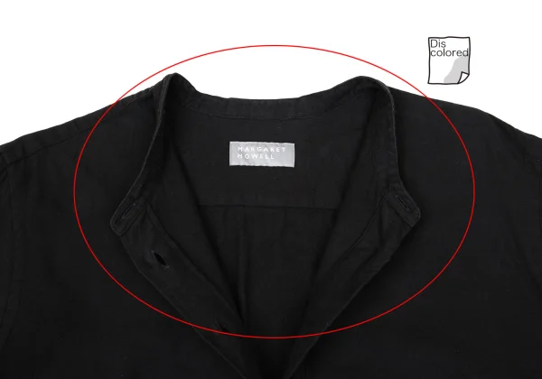 MARGARET HOWELL Pull-over Stand-collar Shirt Dress K-166780_006