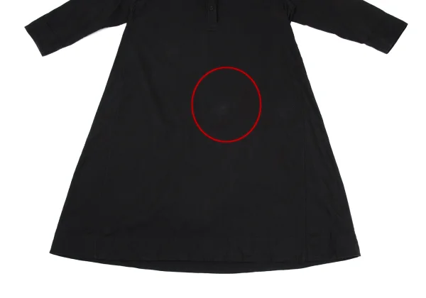 MARGARET HOWELL Pull-over Stand-collar Shirt Dress K-166780_011