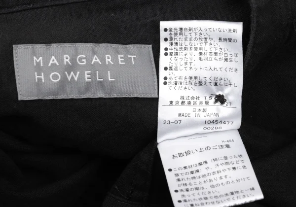 MARGARET HOWELL Pull-over Stand-collar Shirt Dress K-166780_017