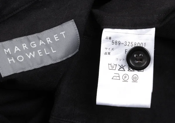 MARGARET HOWELL Pull-over Stand-collar Shirt Dress K-166780_018