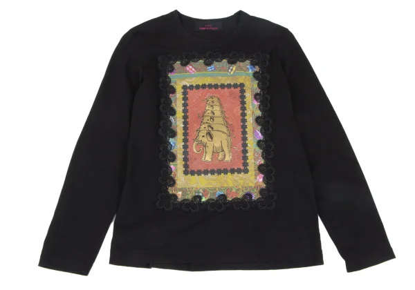 tricot COMME des GARCONS tricot Special Lace & Printed T Shirt K-166781_002