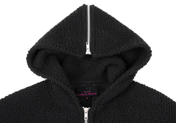 tricot COMME des GARCONS Bore Zip Hooded Blouson K-166783_004