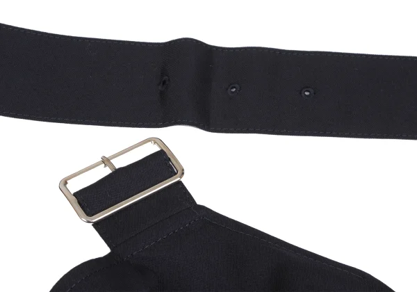 tricot COMME des GARCONS Wool Gaba Gather Strap Dress K-166784_005