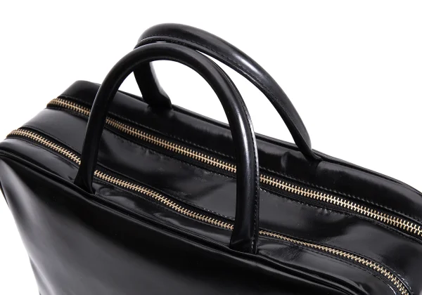 Katsuyuki Yoshida for COMME des GARCONS Cow Leather Double Zip Sterbag K-166785_010