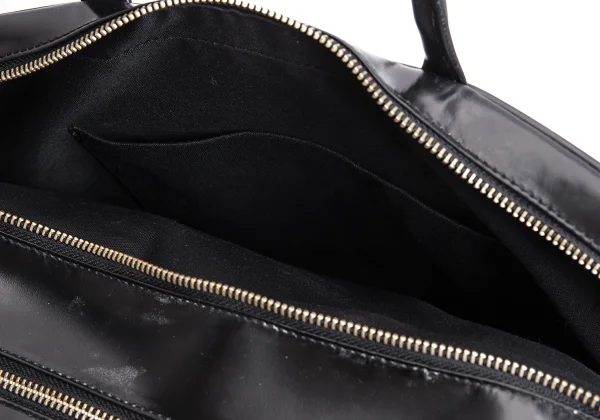 Katsuyuki Yoshida for COMME des GARCONS Cow Leather Double Zip Sterbag K-166785_012