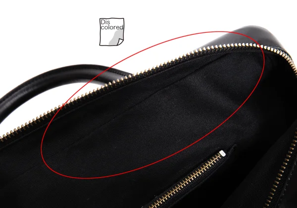 Katsuyuki Yoshida for COMME des GARCONS Cow Leather Double Zip Sterbag K-166785_015