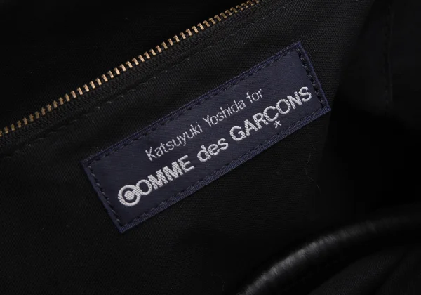 Katsuyuki Yoshida for COMME des GARCONS Cow Leather Double Zip Sterbag K-166785_018