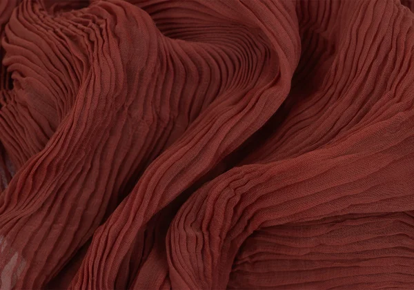 ISSEY MIYAKE Pleats Turtle Neck See-through Top K-166786_010