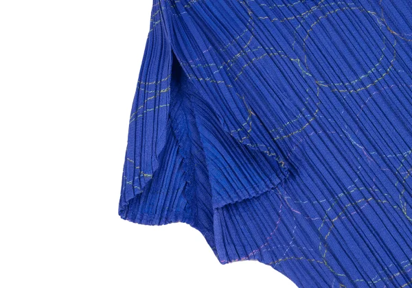 PLEATS PLEASE Embroidery Skipper Polo Shirt K-166787_006