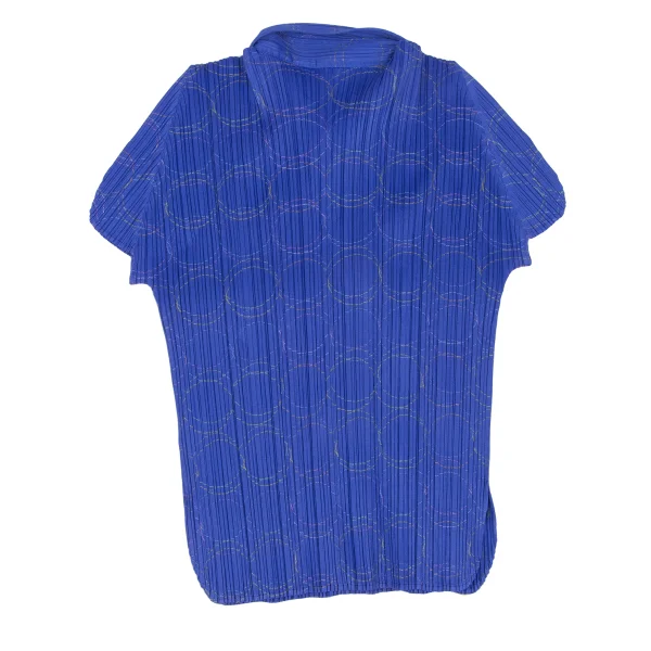 PLEATS PLEASE Embroidery Skipper Polo Shirt K-166787_009